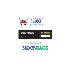 Moonwell MW-1251 Moontags Etiketi 20 Ad. Paket Moonwell MW-1251 Moontags Etiketi 20 Ad. Paket