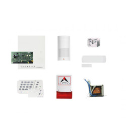 MG5050+SET1(KIRMIZI) MG5050+ Kablosuz Alarm Seti - Siren Flaşör R.: Kırmızı
