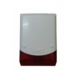 PS-118/R Dahili  Flaşörlü Siren (Flaşör Rengi: Kırmızı)