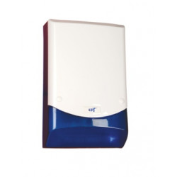 PS-128-H/BL Horn Flaşörlü Harici Siren (Flaşör Rengi: Mavi)