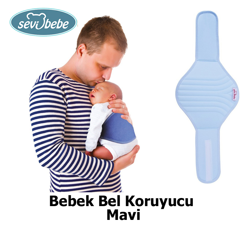 Bebek Bel Koruyucu Mavi