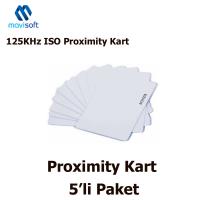 125KHz ISO Proximity Kart 5'li Paket